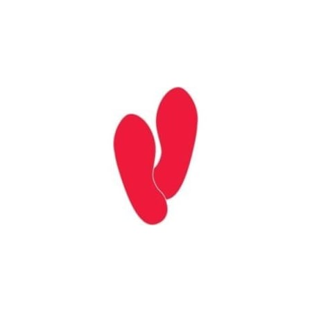 Accuform FLOOR MARKING SHAPES STANDARD COLOR PTS247RD PTS247RD